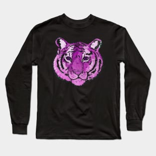 Pink tiger Long Sleeve T-Shirt